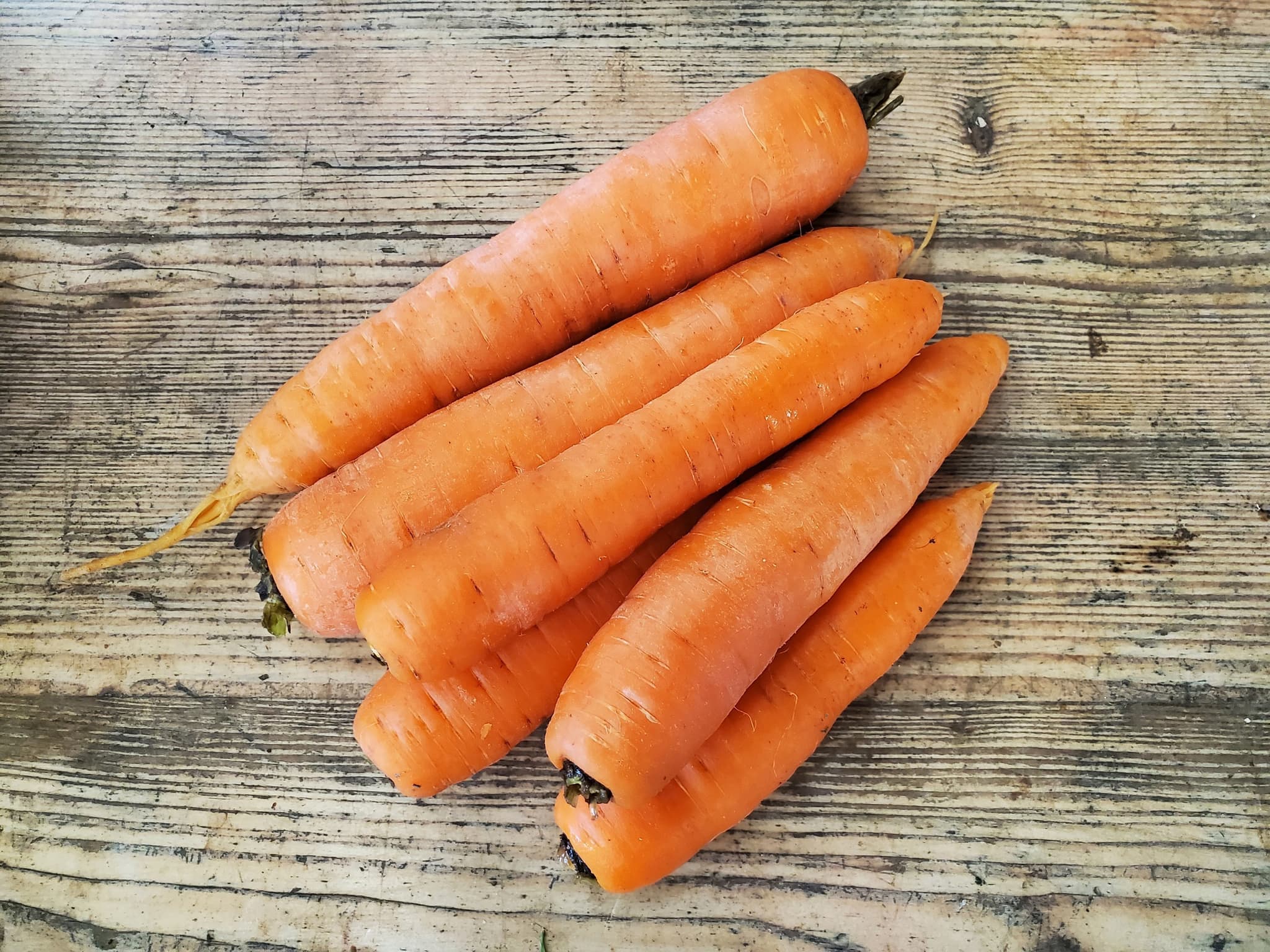 Carrots - washed
