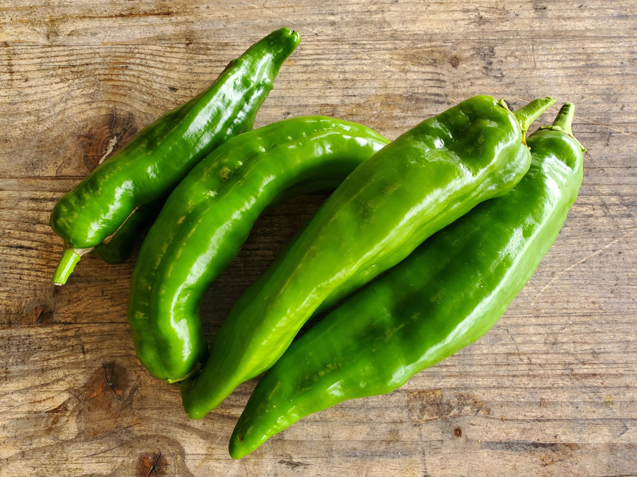Peppers - green